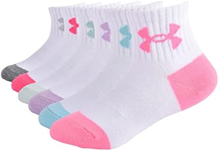 Under Armour Girls' Multi Pack Quarter Sock