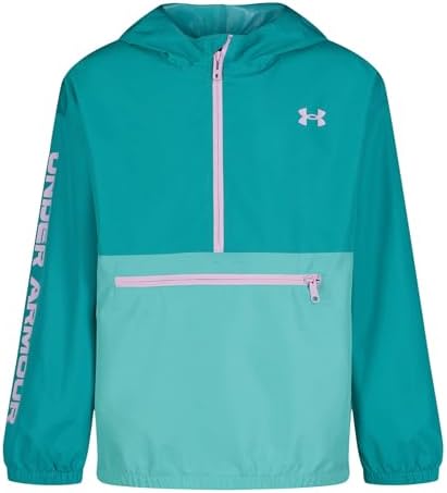 Under Armour Girls Packable Pop Over Windbreaker (Big Kid)