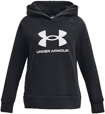 Under Armour girls Rival Fleece Big Logo Hoodie