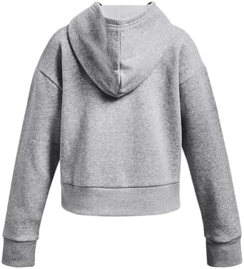 Under Armour Girls' Rival Fleece Crop Hoodie