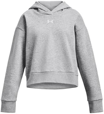 Under Armour Girls' Rival Fleece Crop Hoodie