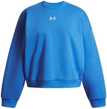 Under Armour girls Rival Fleece Oversized Crew