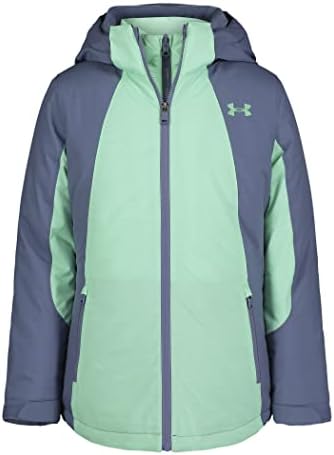 Under Armour Girls Westward 3-in-1 Jacket Removable Hood & Liner Windproof & Water Repellant