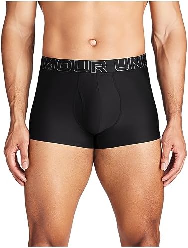 Under Armour Men's Multi-Pack Performance Tech Trunk Boxer Brief with 3" Inseam Ultra-Soft