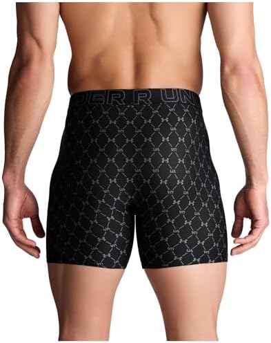 Under Armour Men's Performance Tech Print 6" Boxer Briefs