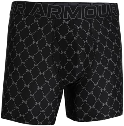Under Armour Men's Performance Tech Print 6" Boxer Briefs