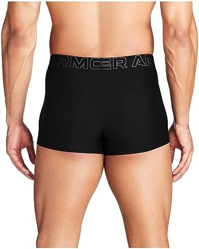 Under Armour Mens 1-pack Performance Tech Trunk Boxer Brief With 3" Inseam Ultra-soft