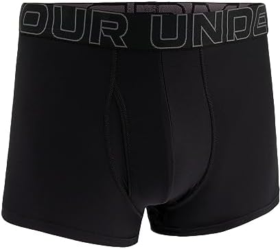 Under Armour Mens 1-pack Performance Tech Trunk Boxer Brief With 3" Inseam Ultra-soft