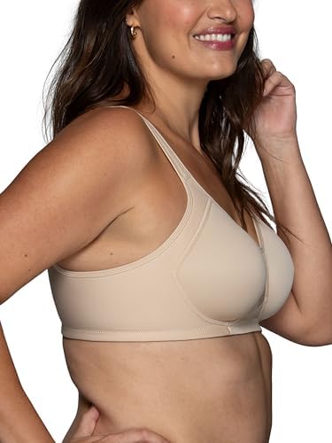 Vanity Fair Women's Medium Impact Sports Bras For Women Breathable Moisture Wicking Padded Cups Up To DDD