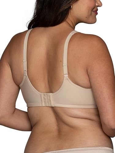 Vanity Fair Women's Medium Impact Sports Bras For Women Breathable Moisture Wicking Padded Cups Up To DDD
