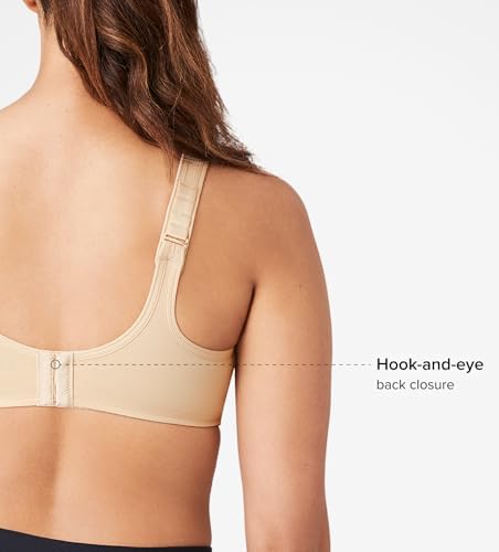 Wacoal Womens Simone Sport Unlined Full Coverage Underwire Sports Bra 855170