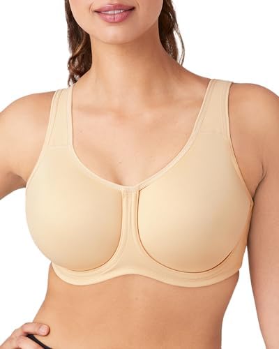 Wacoal womens Simone Sport Unlined Full Coverage Underwire Sports Bra 855170