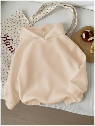 WDIRARA Girl's Cherry Graphic Hoodie Long Sleeve Hooded Sweatshirt Cute Pullovers Tops