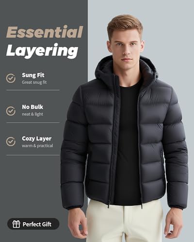 WEERTI Thermal Underwear For Men Long Johns With Fleece Lined Base Layer Men Cold Weather Top Bottom