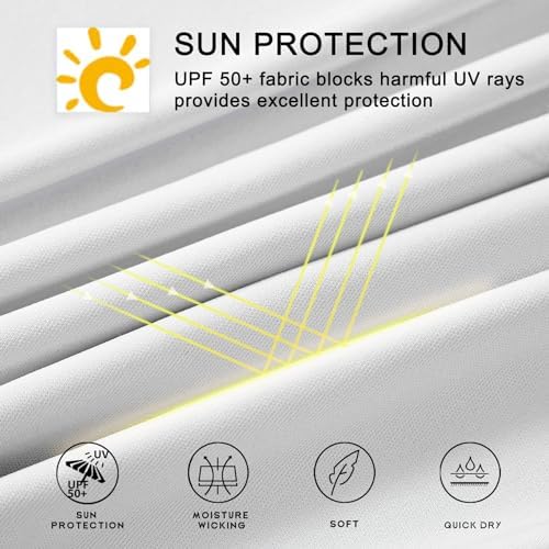 Willit Women's UPF 50+ Sun Protection Hoodie SPF Shirt Long Sleeve Hiking Fishing Outdoor Shirt Lightweight Hoodie