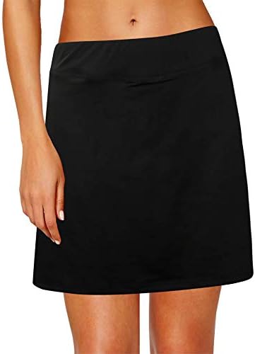 Women's Active Athletic Skort Lightweight Tennis Skirt Perfect for Running Training Sports Golf