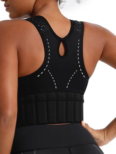 Women's Weighted Vest: A Running Vest Where Fashion Meets Function. Approximately 5 Pounds In Weight Designed For Women It Adds Resistance For Better Workouts And Is Perfect For Runs And Walks