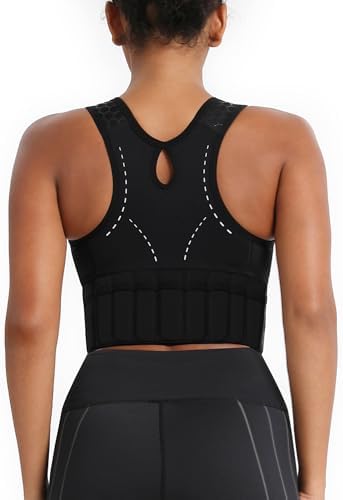 Women's Weighted Vest: A Running Vest Where Fashion Meets Function. Approximately 5 Pounds In Weight Designed For Women It Adds Resistance For Better Workouts And Is Perfect For Runs And Walks