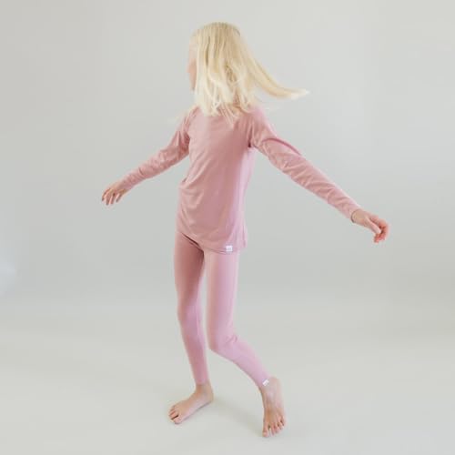 Woolino Merino Wool Base Layer For Kids - Super Soft Kids Leggings - All Natural Base Layer Bottoms