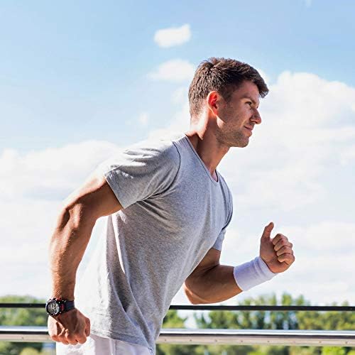 Workout Shirts For Men Short Sleeve Quick Dry Athletic Gym Active T Shirt Moisture Wicking