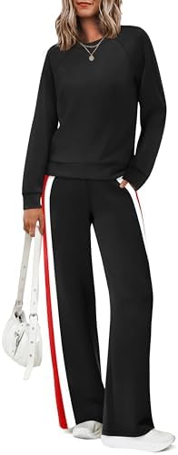 XIEERDUO 2 Piece Sets for Women Fall Fashion Must Have Teachers Airport Outfits 2025 Winter Clothing Lounge Sets Sweatsuits