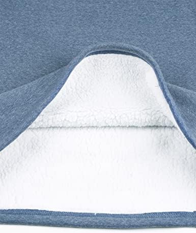 Yeokou Women Warm Sherpa Lined Fleece Crewneck Sport Sweatshirt Pullover Loungewear