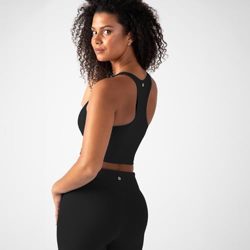 YITTY Active Women's UltraLuxe Built-in Bra Tank Top Athleisure 4-Way-Stretch