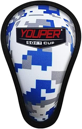 Youper Boys Compression Brief With Soft Protective Athletic Cup Youth Underwear For Baseball Football Hockey Lacrosse