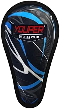 Youper Boys Youth Soft Foam Protective Athletic Cup (Ages 4-6) Kids Sports Cup for Baseball Football Lacrosse MMA