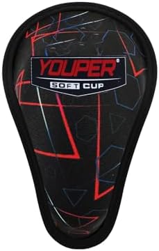 Youper Youth Elite Soft Foam Protective Cup (Ages 7-12) Boys Athletic Cup for Baseball Football & T-Ball