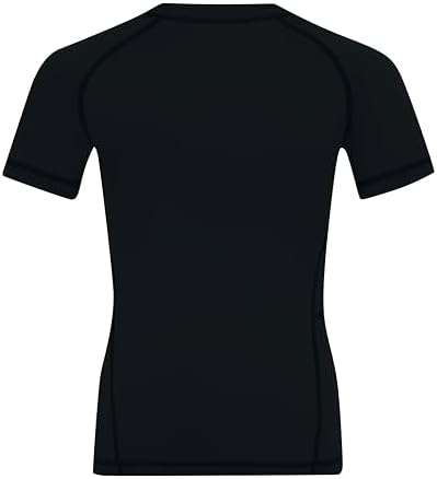 Youth Boys Compression Shirt Short Sleeve Kids Quick Dry Base Layer Undershirt Basketball Athletic T-Shirt