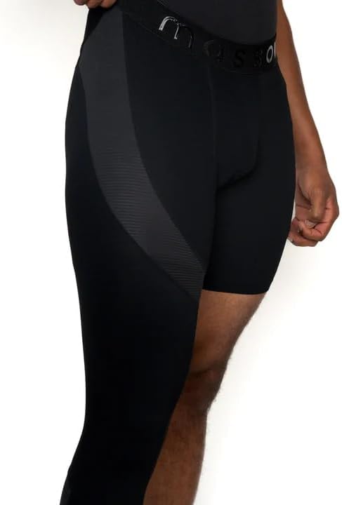 Youth Boys ProForm Single Leg Athletic Tights- Hi-Performance Comfortable Breathable. Right Leg Long