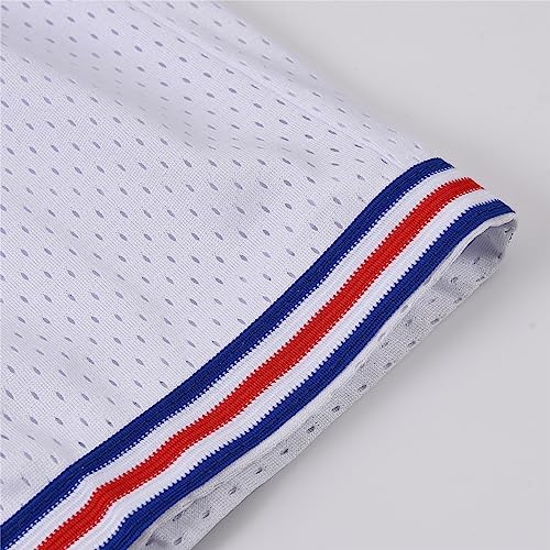 Youth Space Movie Basketball Shorts 90s Sports Shorts For Kid For Halloween White S-XL