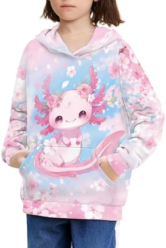 Ystardream Teen Girl Clothes Kids Hoodies with Pocket Sweatshirts Long Sleeve