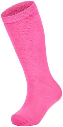 Zando Toddler Soccer Socks Breathable Athletic Socks for Boys & Girls