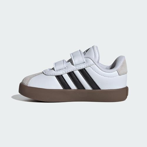 Adidas Baby-Boy's Vl Court 3.0 Hook & Loop Sneaker