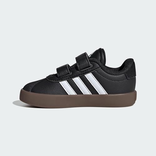 Adidas Baby-Boy's Vl Court 3.0 Hook & Loop Sneaker