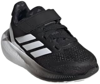 Adidas Kids’ Run Falcon 5 Elastic Lace & Strap Shoe