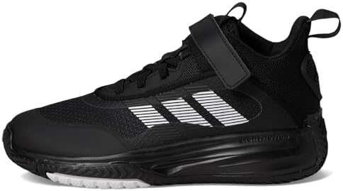Adidas Unisex-Child Own The Game 3.0 Mid Top Elastic Lace & Strap Basketball