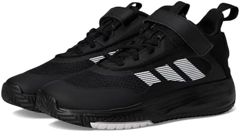 adidas Unisex-Child Own The Game 3.0 Mid Top Elastic Lace & Strap Basketball