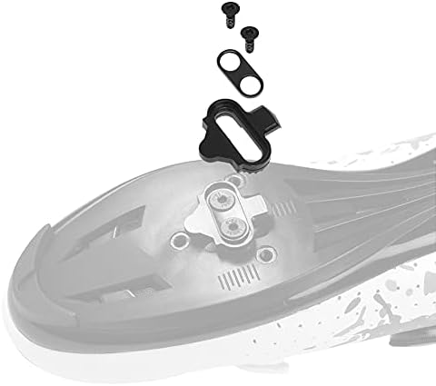 Aleric Bike Cleats Compatible With SPD Pedals Spinning Indoor Cycling And Mountain Biking Bicycle Cleat Set For Men And Women Clipless Cycling Shoes