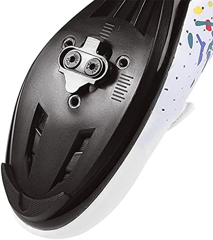 Aleric Bike Cleats Compatible With SPD Pedals Spinning Indoor Cycling And Mountain Biking Bicycle Cleat Set For Men And Women Clipless Cycling Shoes