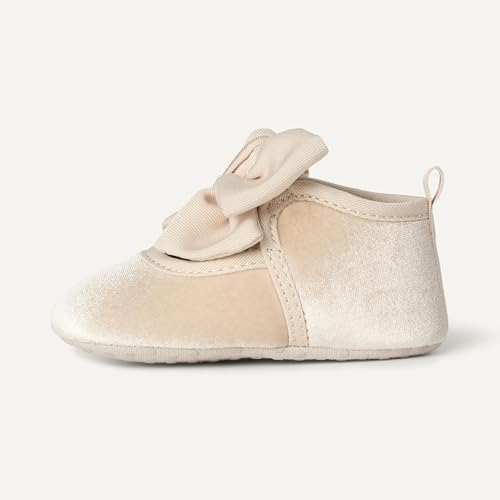 Amazon Essentials X Sofia Grainge Baby Girls' Mary Jane Shoes With Bow Detail