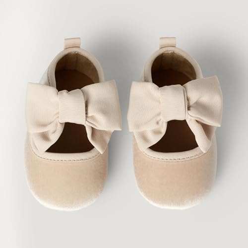 Amazon Essentials X Sofia Grainge Baby Girls' Mary Jane Shoes With Bow Detail