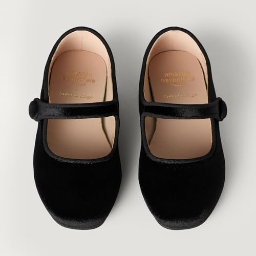 Amazon Essentials X Sofia Grainge Toddler Girls' Mary Jane Ballet Flat Shoes
