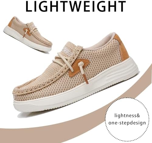 Apakowa Kids Boys Girls Loafers Slip-On Casual Walking Shoes Comfortable & Lightweight (Toddler/Little Kid/Big Kid)
