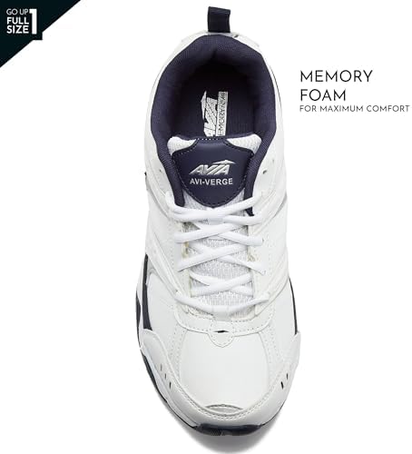 Avia Avi-Verge Mens Sneakers - Cross Trainer Mens Tennis Shoes Pickleball Or Walking Shoes For Men Medium Or Extra Wide Width Court Shoes Size 7 To 16