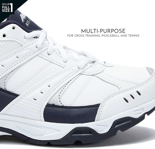 Avia Avi-Verge Mens Sneakers - Cross Trainer Mens Tennis Shoes Pickleball Or Walking Shoes For Men Medium Or Extra Wide Width Court Shoes Size 7 To 16