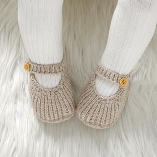 Baby Booties Crochet Knit First Walkers Boots Newborn Soft Socks Shoes For Infant Boy Girl