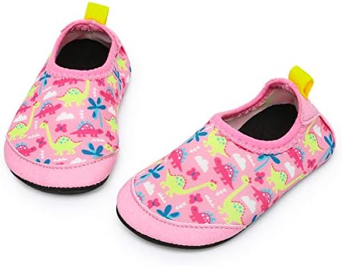 Baby Boys and Girls Swim Water Shoes Barefoot Aqua Socks Non-Slip for Beach Pool Toddler Kids